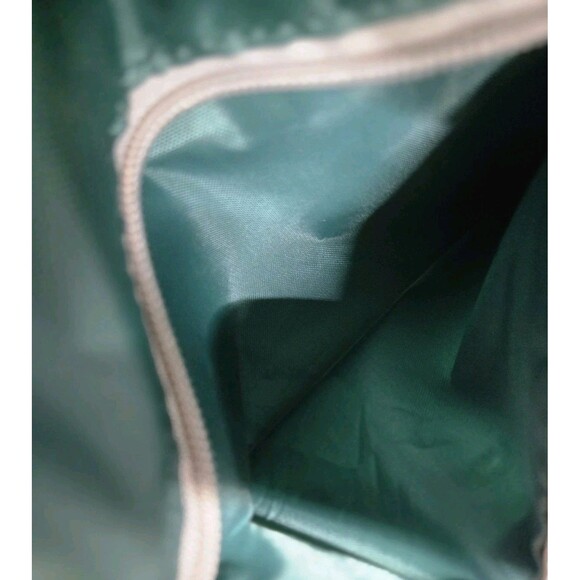 Kavu - Sling Backpack -  Teal, Black and Cream Canvas Rope Bag 17 X 11 X 5 - Picture 4 of 6